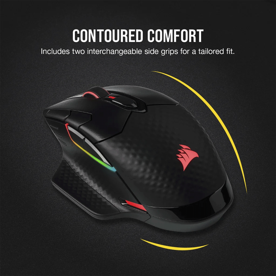 كورسير DARK CORE RGB PRO Wireless ماوس للالعاب لاسلكي - اسود