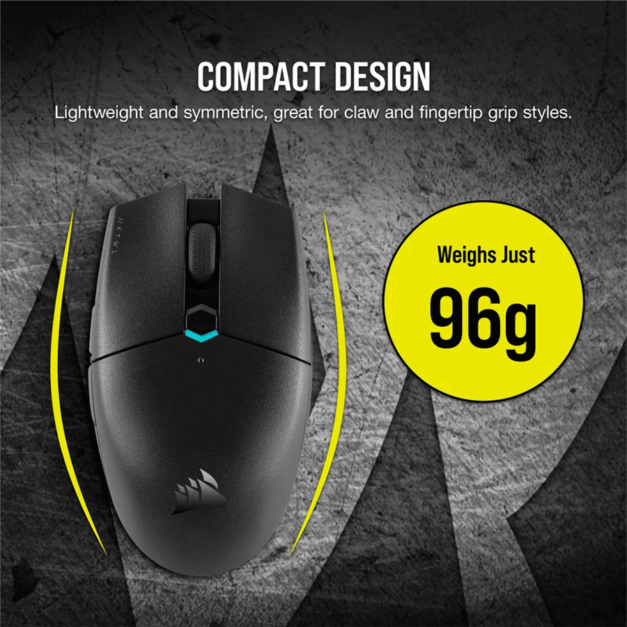 كورسير KATAR PRO Wireless ماوس للالعاب لاسلكي - اسود