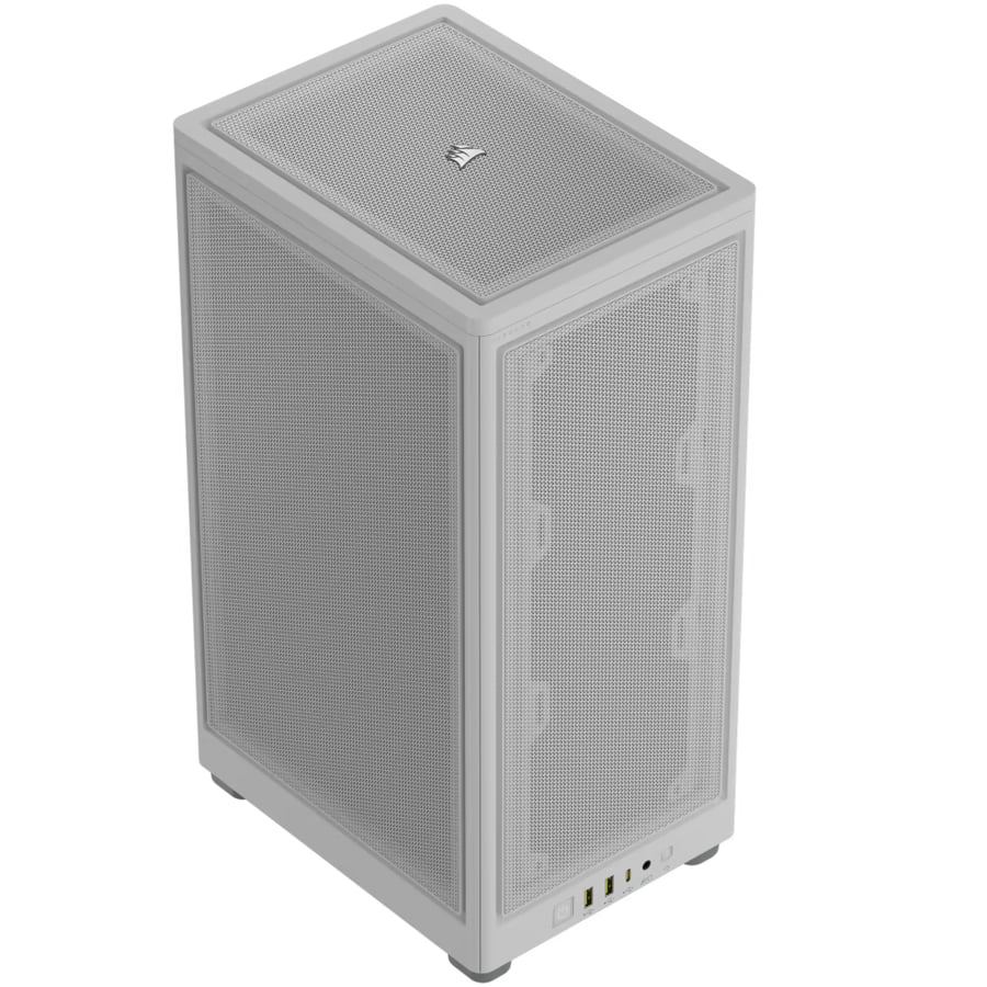 كورسير 2000D AIRFLOW كيس بي سي بحجم Mini-ITX - ابيض