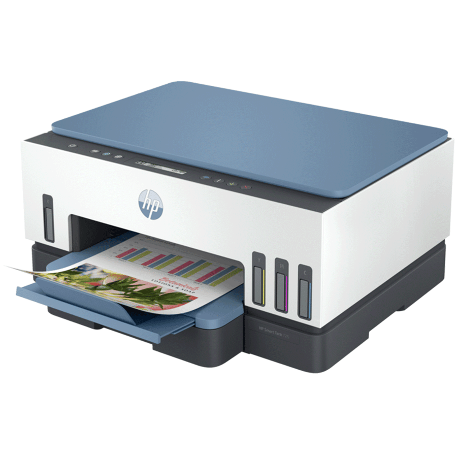 اتش بي Smart Tank 725 Wireless الطابعة المتكاملة لاسلكية