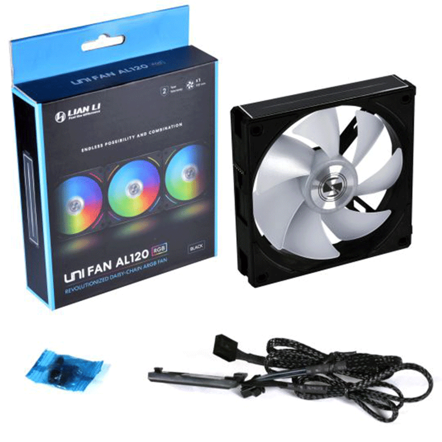ليان لي UNI Fan AL120 RGB مروحة تبريد فردية