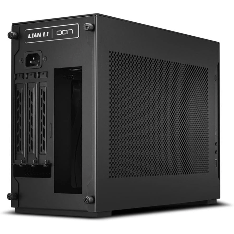 ليان لي A4H2O كيس بي سي بحجم Mini-ITX مع PCIe 4.0 Riser Cable