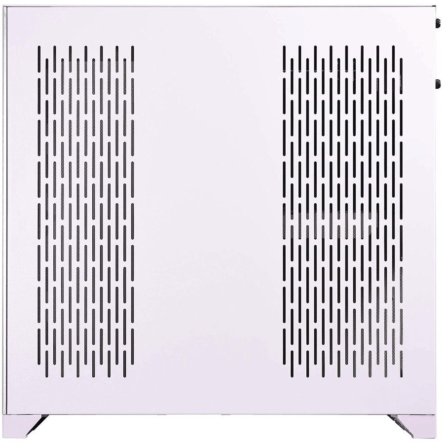 ليان لي O11 Dynamic Tempered Glass كيس بحجم ATX MID-Tower - ابيض