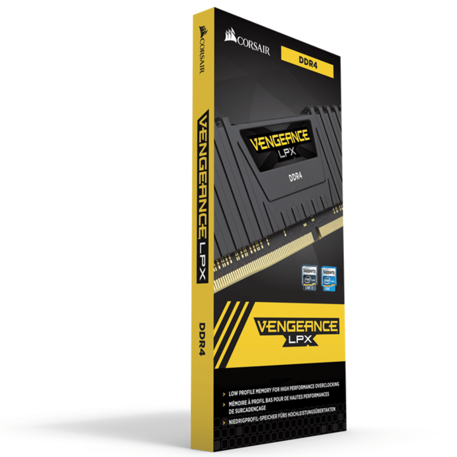 كورسير رام VENGEANCE LPX 8GB (1x8GB) DDR4 DRAM 3000MHz C16 Memory Kit