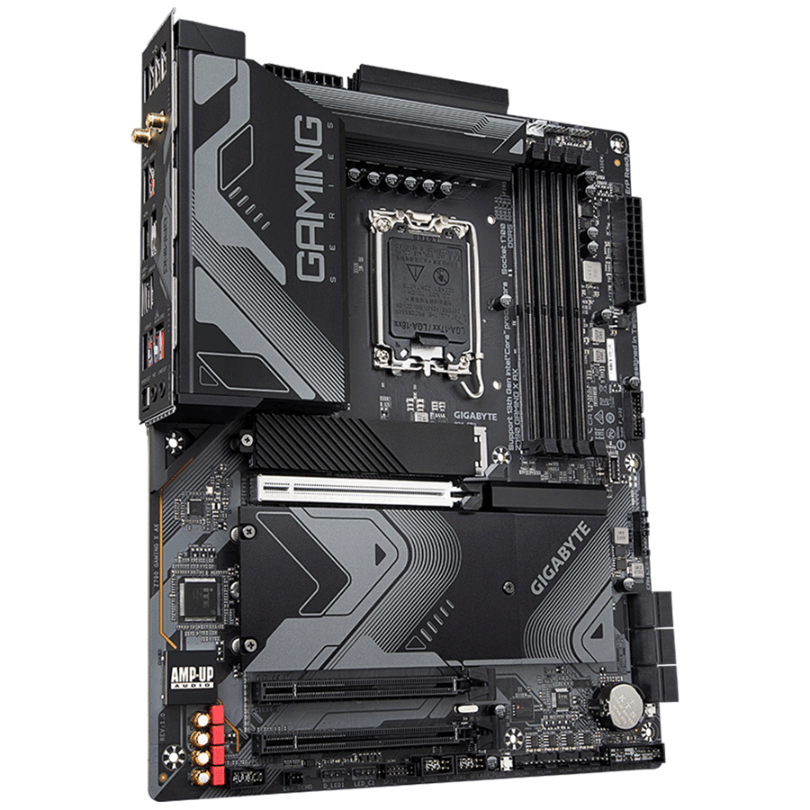 جيجابايت لوحة الام Z790 Gaming X AX DDR5 بمقبس LGA1700 لمعالجات intel