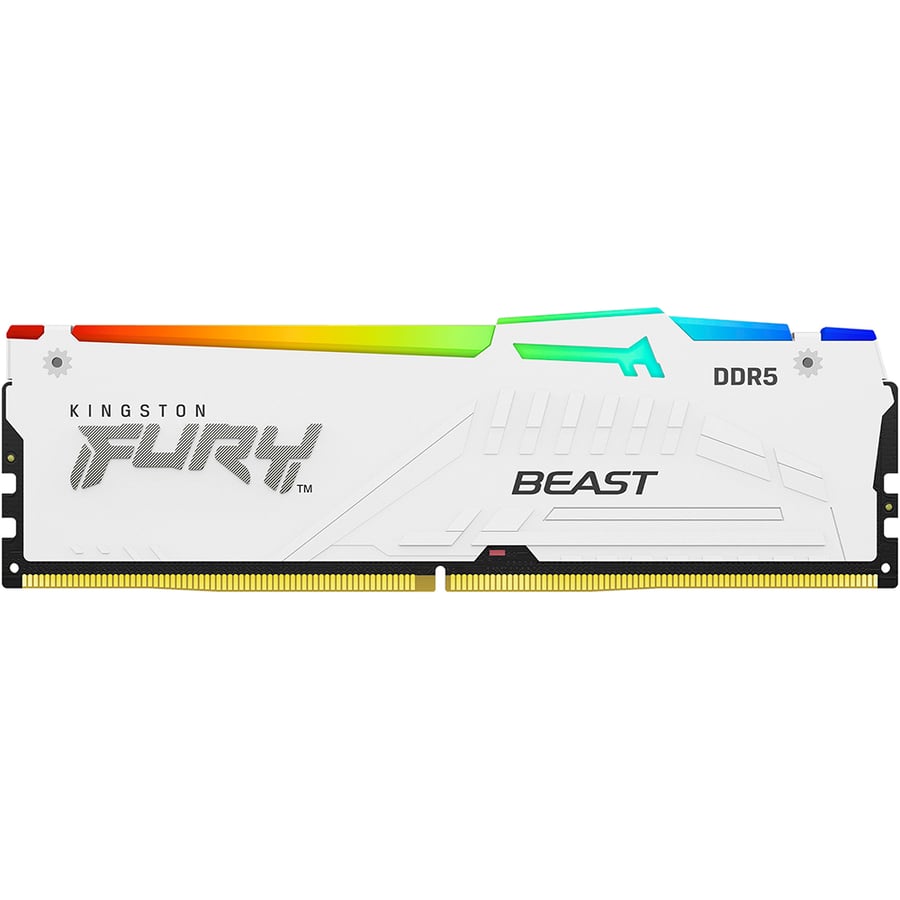 كينجستون Fury Beast DDR5 RGB 64GB 2x32GB 5200MT/s DDR5 CL40 طقم رامات