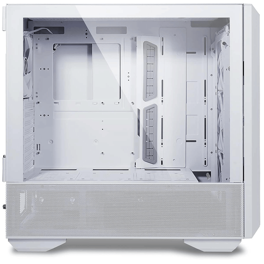 ليان لي Lancool III RGB Tempered Glass كيس بحجم MID-Tower - ابيض