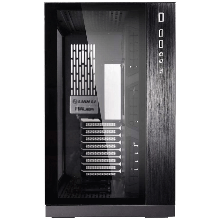 ليان لي O11 Dynamic كيس بحجم MID-Tower - اسود