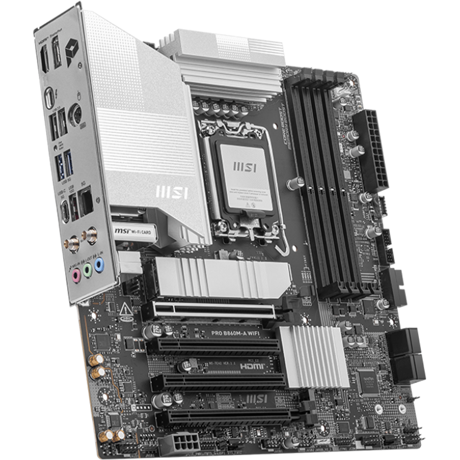 ام اس اي PRO B860M-A WIFI لوحة الأم بمقبس LGA 1851 لمعالجات انتل