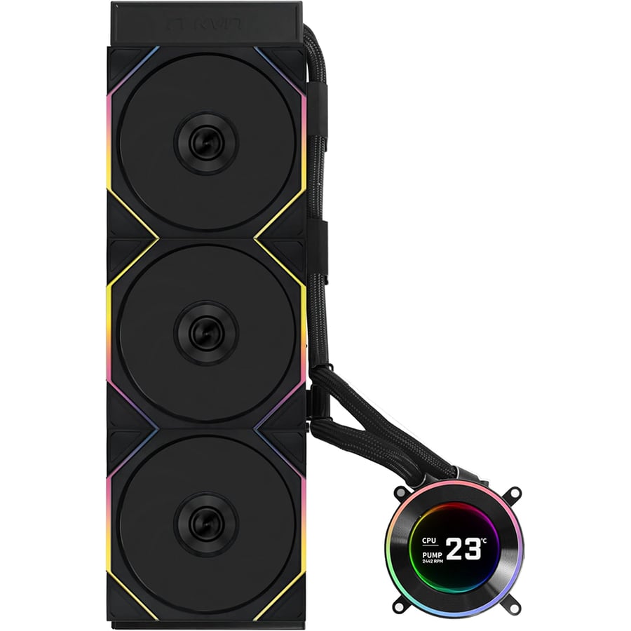ليان لي Hydroshift II LCD-C 360TL مبرد مائي 360 مم للمعالج بشاشة عرض