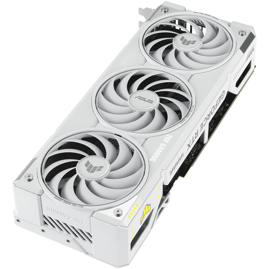 اسوس TUF Gaming GeForce RTX 5070 Ti 16GB GDDR7 White OC Edition كرت شاشة