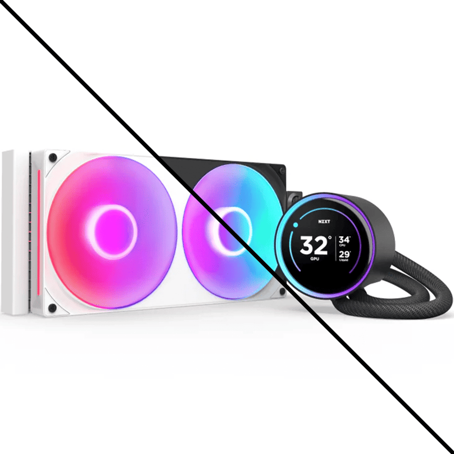 ان زد اكس تي Kraken Elite 280 RGB مبرد AIO مائي 280 مم مع شاشة IPS LCD
