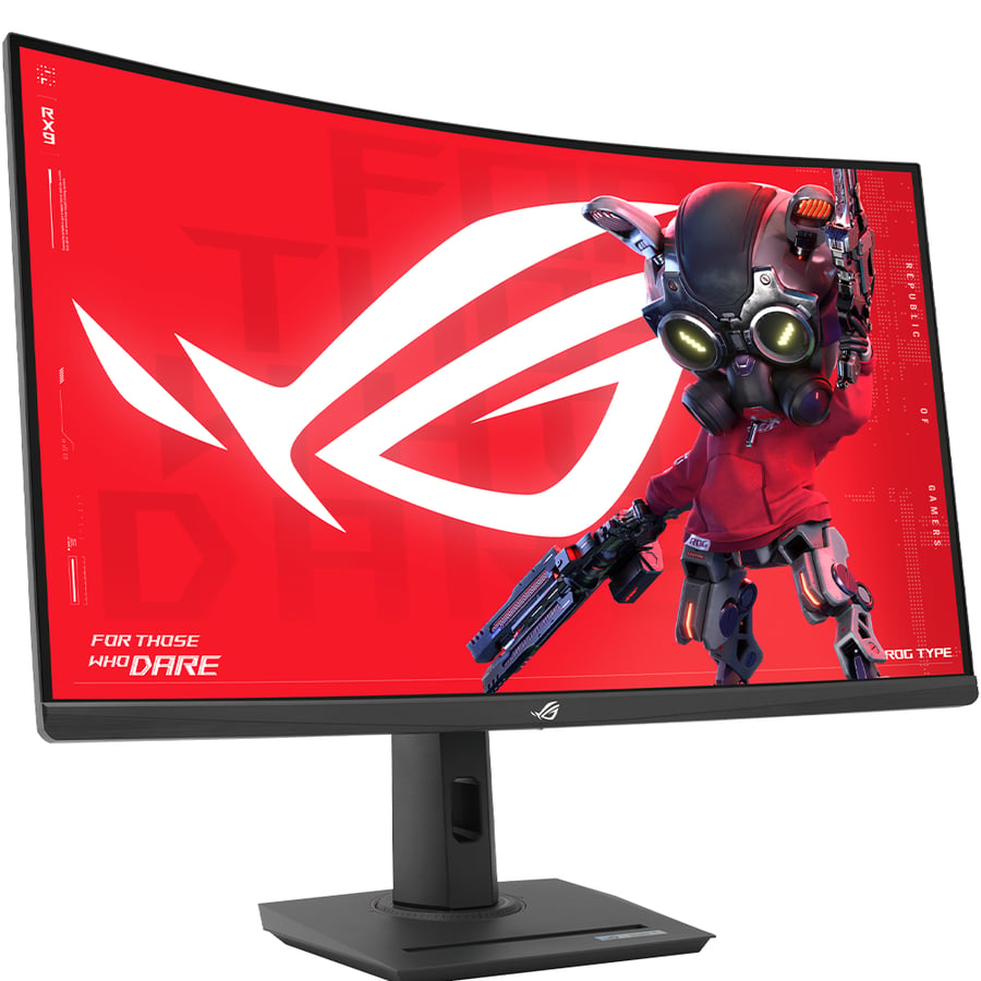 اسوس ROG Strix XG32WCMS شاشة منحنية 32 بوصة 2K تردد 280Hz واستجابة 1ms