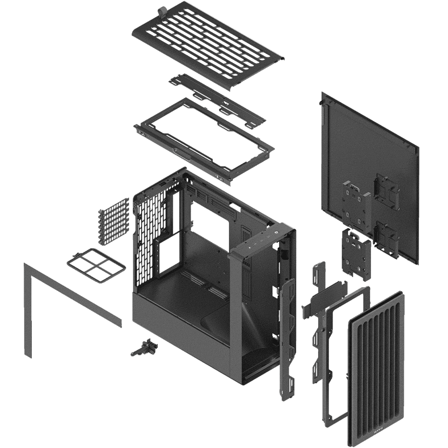 HAVN BF 360 ATX Mid Tower PC Case