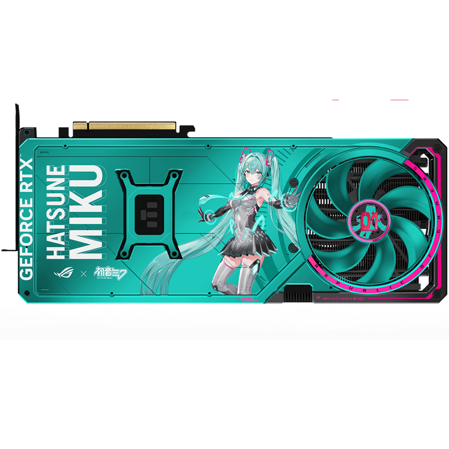 اسوس ROG Astral GeForce RTX 5080 16GB GDDR7 OC HATSUNE MIKU EDITION