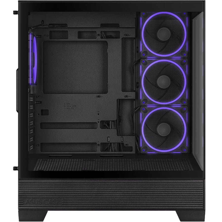 اسوس A31 Plus TG ARGB كيس بي سي بحجم ATX Mid Tower مع 4 مراوح ARGB