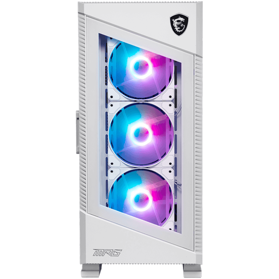 ام اس اي MPG VELOX 100R WHITE كيس بي سي بحجم ATX Mid Tower - ابيض