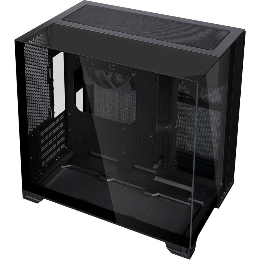 ليان لي O11 VISION-M كيس بي سي بحجم Micro-ATX مع مروحة 140 مم