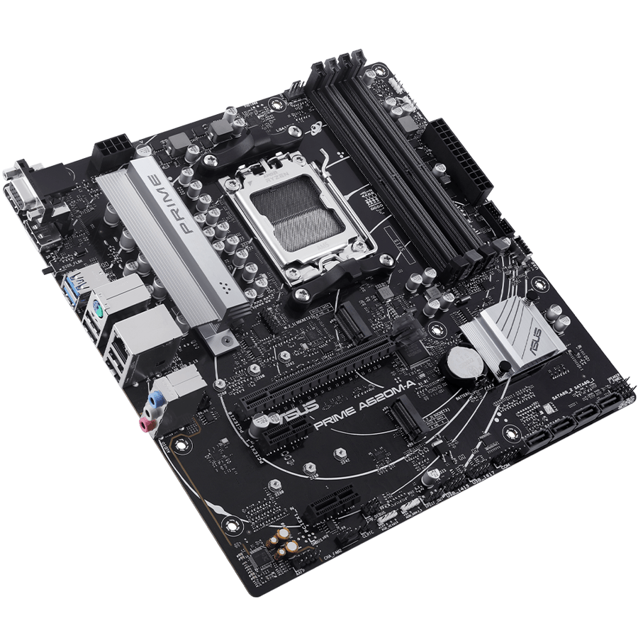 اسوس PRIME A620M-A-CSM لوحة الأم بمقبس AM5 لمعالجات AMD Ryzen