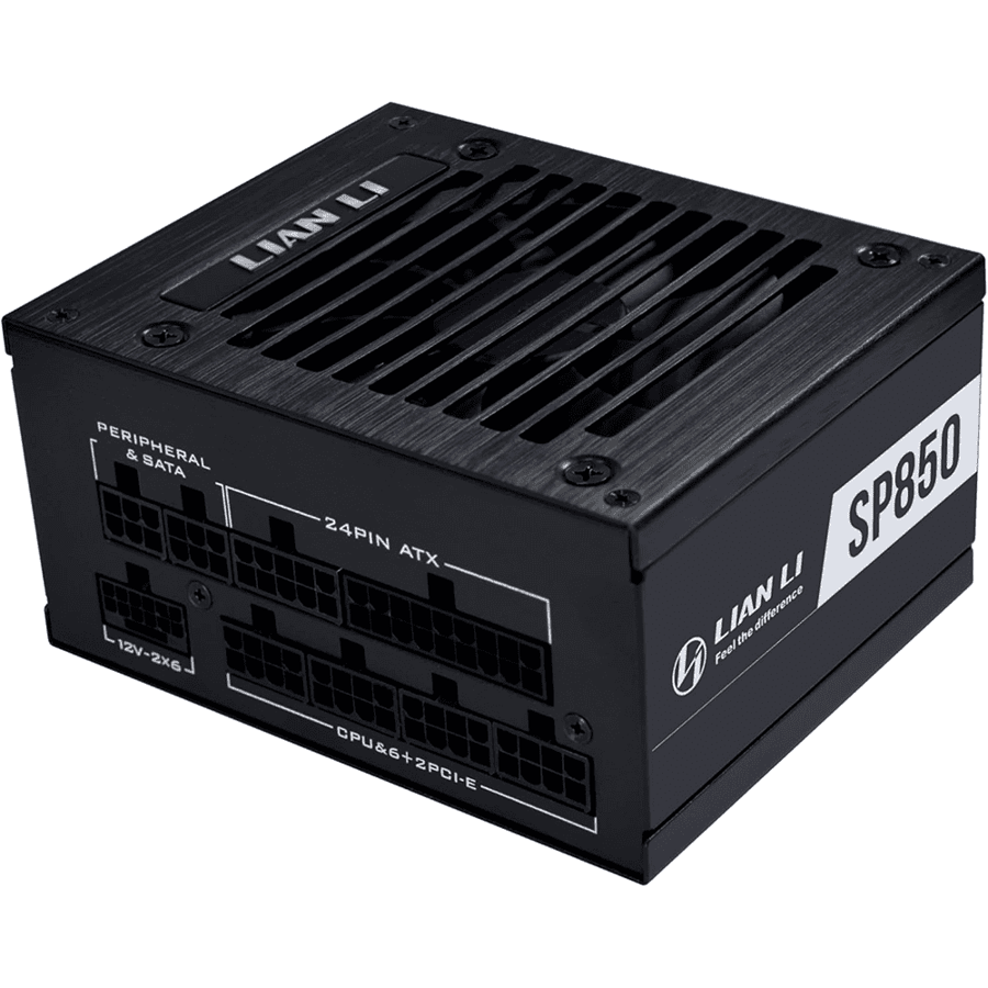 ليان لي SP850 V2 Gold مزود طاقة 850 واط بكفاءة 80 بلس جولد