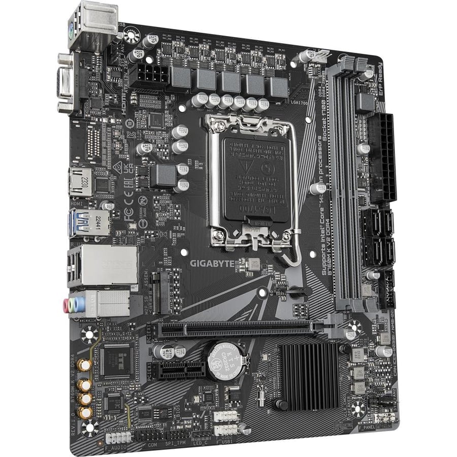 جيجابايت B760M K V2 DDR4 مذربود مقبس LGA1700 لمعالجات انتل