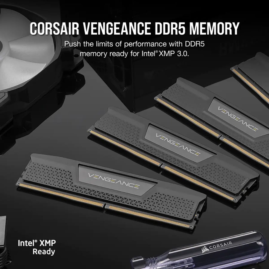 كورسير VENGEANCE 32GB (2x16GB) DDR5 6000MHz CL36 رامات سطح المكتب