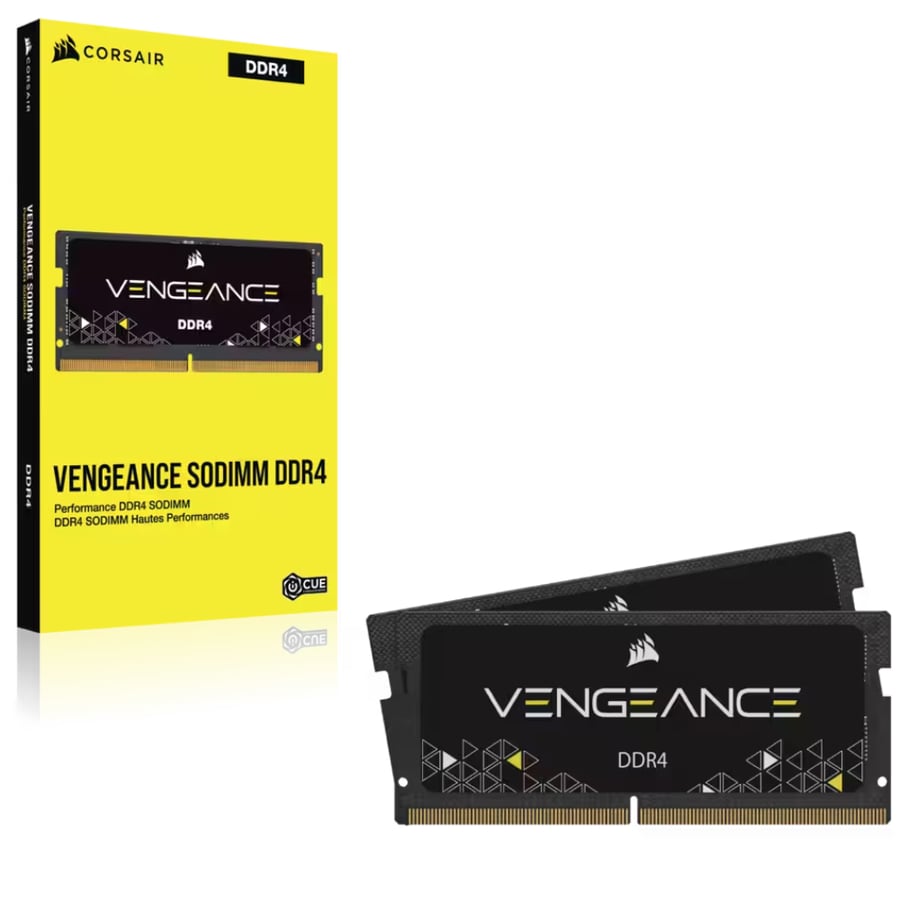 كورسير VENGEANCE 16GB (2x8GB) DDR4 SODIMM 3200MHz CL22 رامات لابتوب