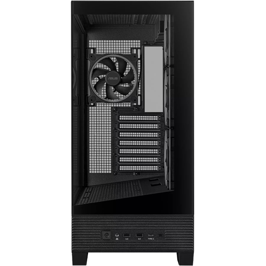 اسوس A31 Plus TG ARGB كيس بي سي بحجم ATX Mid Tower مع 4 مراوح ARGB