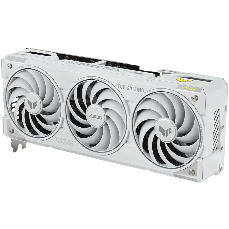اسوس TUF Gaming GeForce RTX 5070 Ti 16GB GDDR7 White OC Edition كرت شاشة