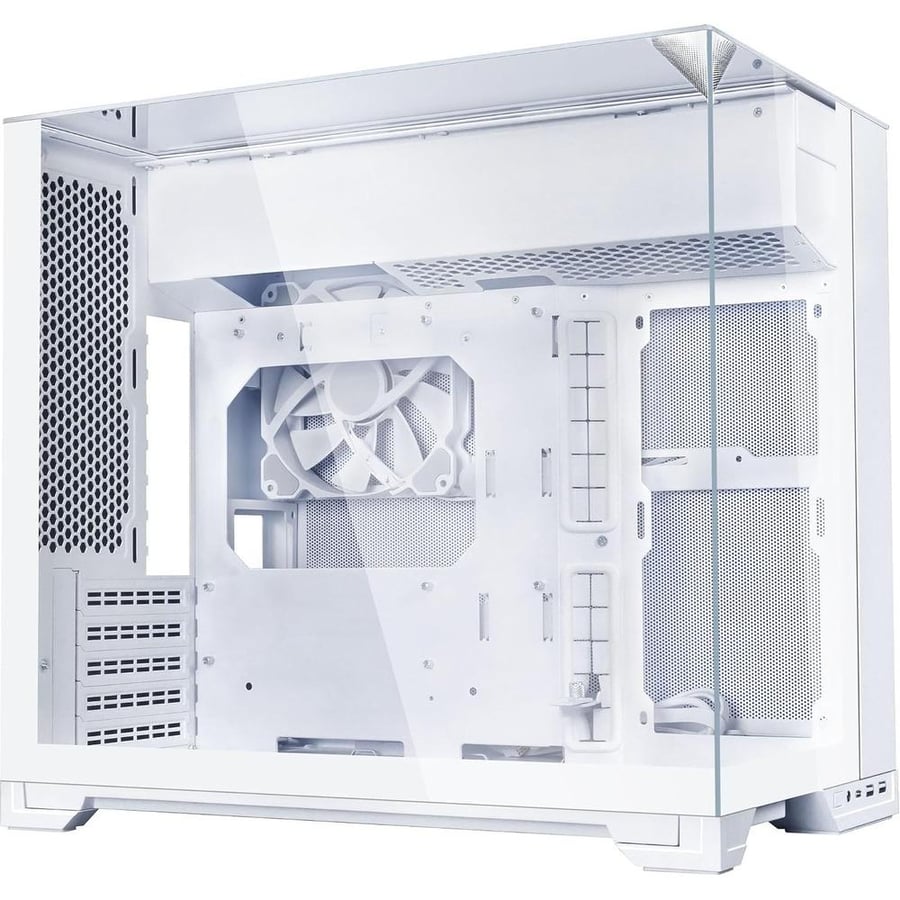 ليان لي O11 VISION-M كيس بي سي بحجم Micro-ATX مع مروحة 140 مم