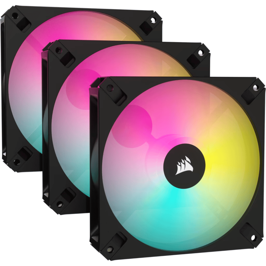 كورسير iCUE AR120 Digital RGB 120mm PWM مجموعة ثلاثة مراوح