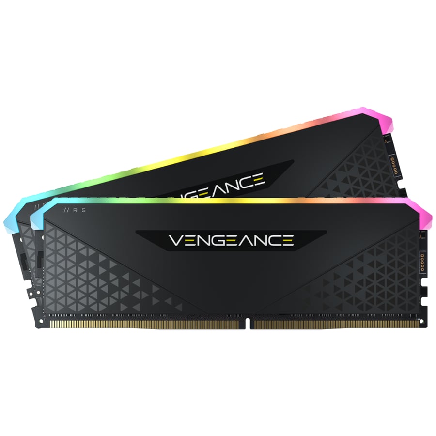 كورسير VENGEANCE RGB RS 32GB (2x16GB) DDR4 DRAM 3200MHz C16 طقم رامات