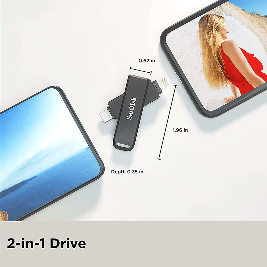 سانديسك يو اس بي فلاش SanDisk iXpand Flash Drive Luxe