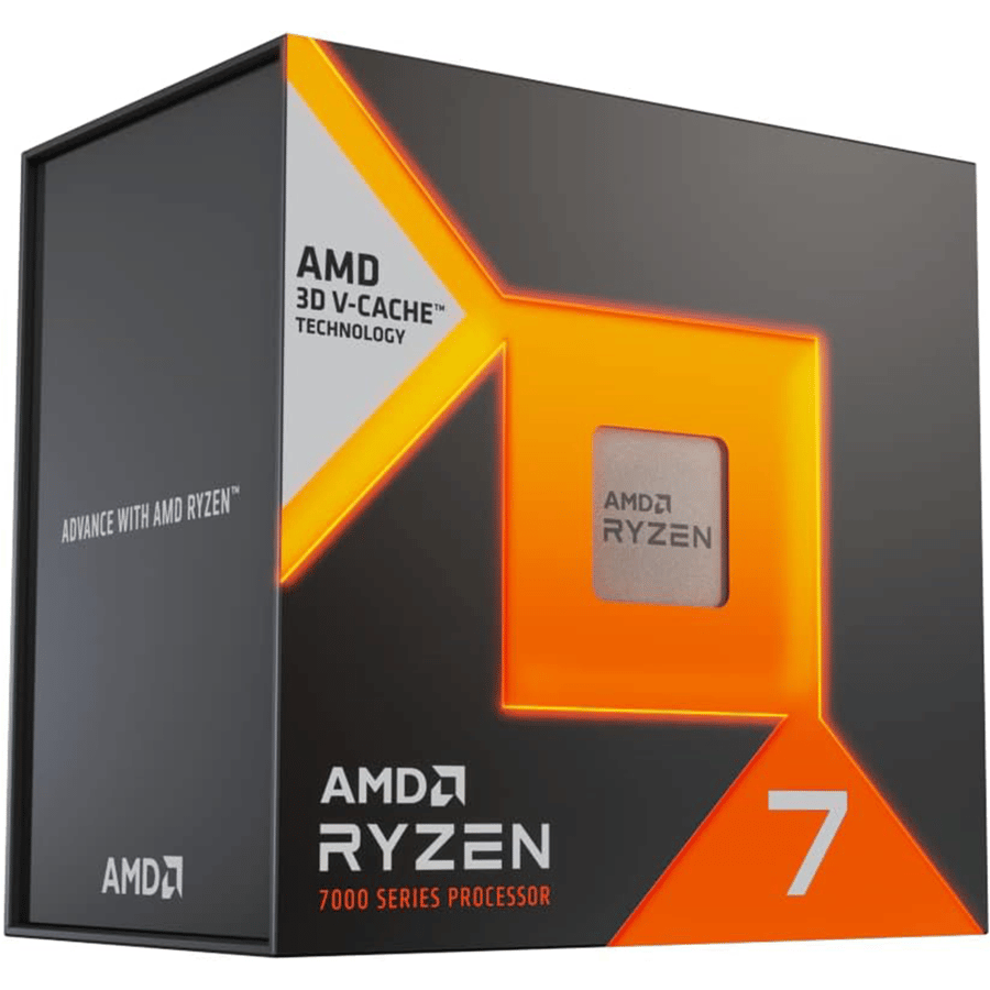 اي ام دي رايزن 7 7800X3D 8-Core, 16-Thread معالج كمبيوتر مكتبي