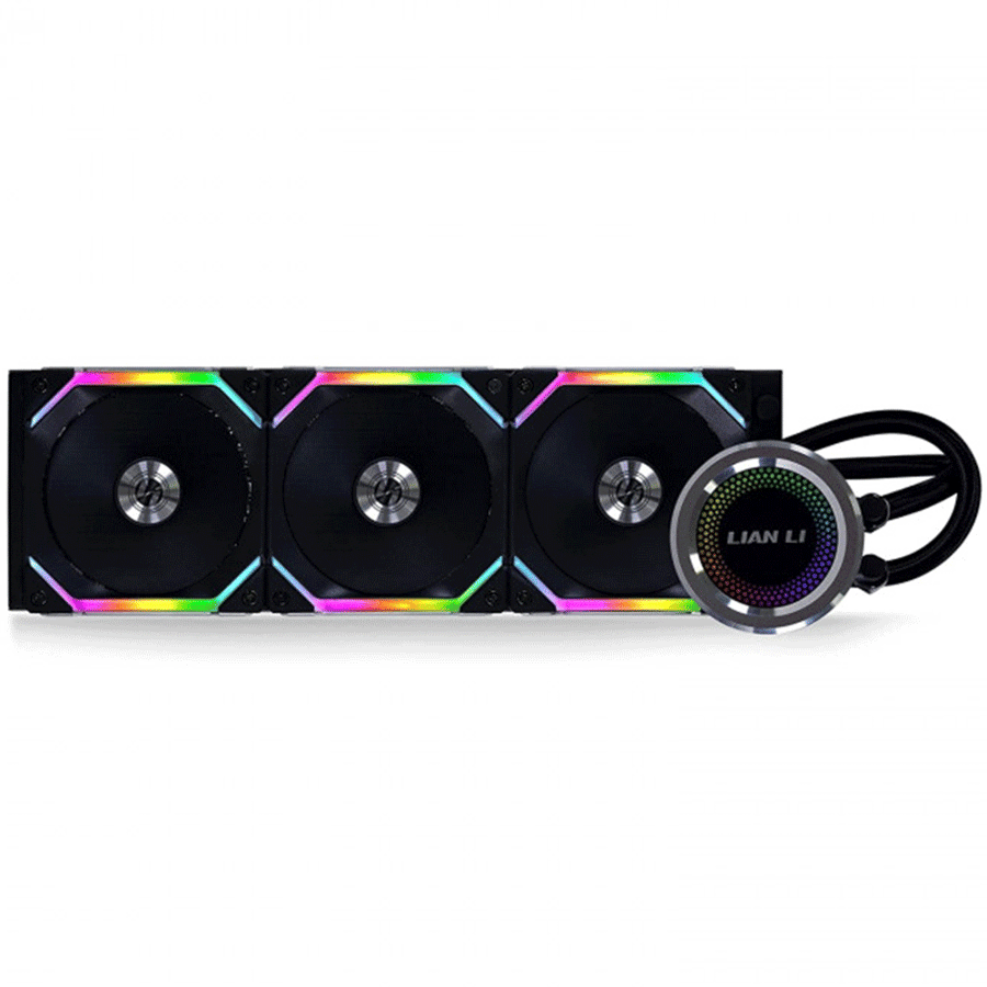 ليان لي Galahad 360 UNI FAN SL Edition مبرد مائي RGB للمعالج - اسود