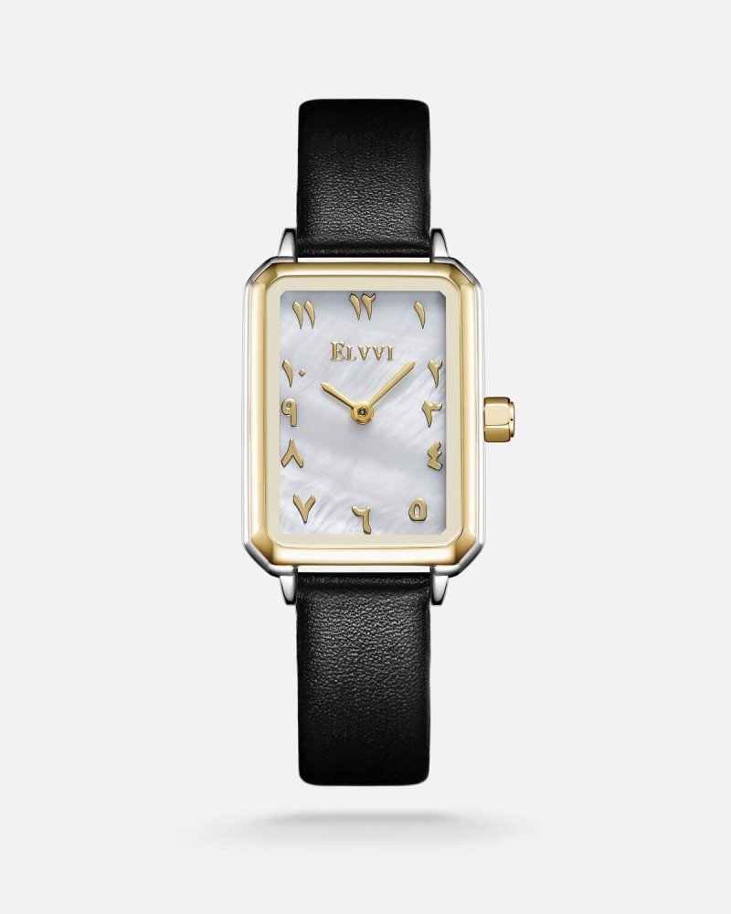 Women's leather watch from Al-Fay