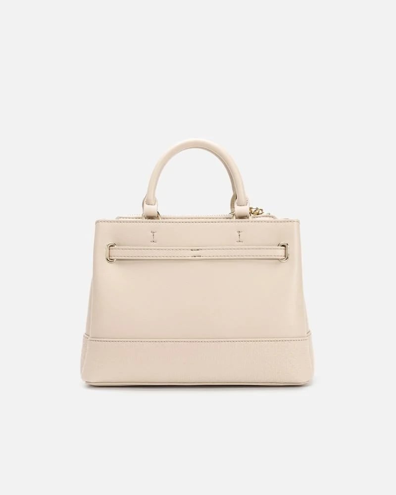 Classic white women's handbag
