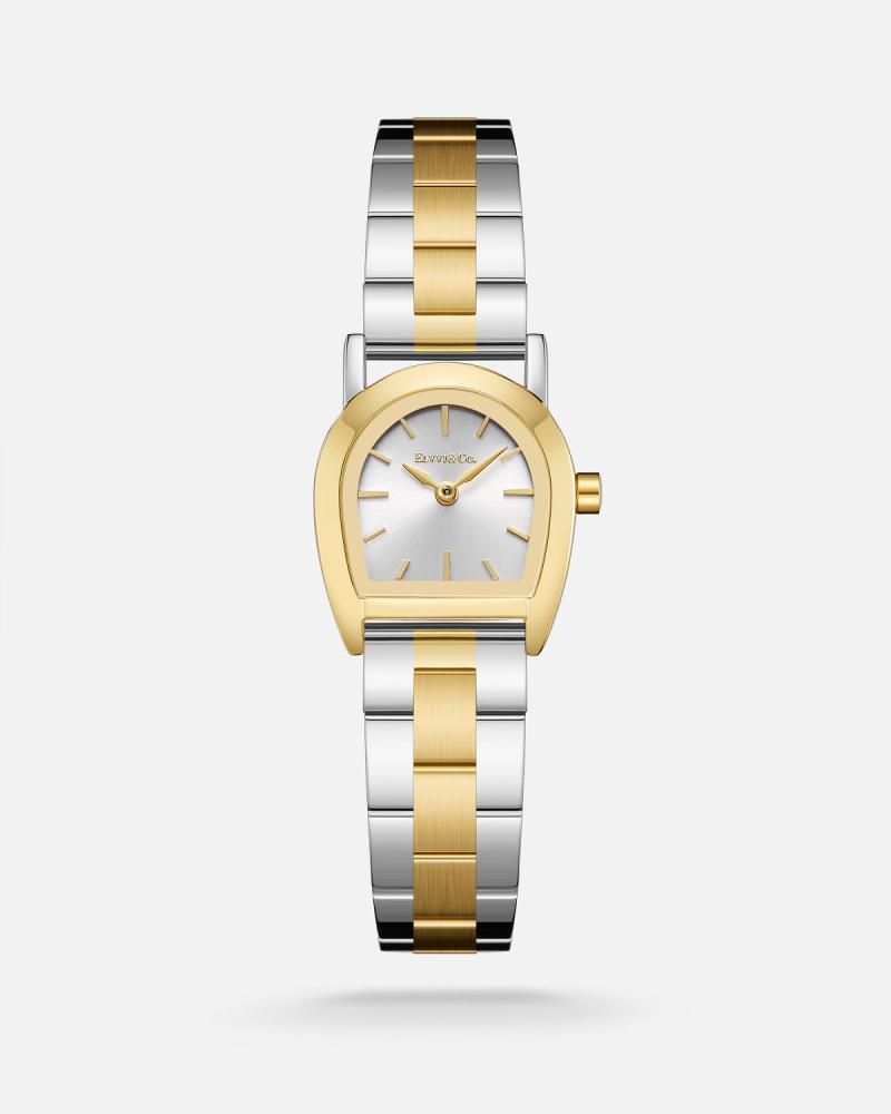 Women's watch from Alfi, gold and silver color