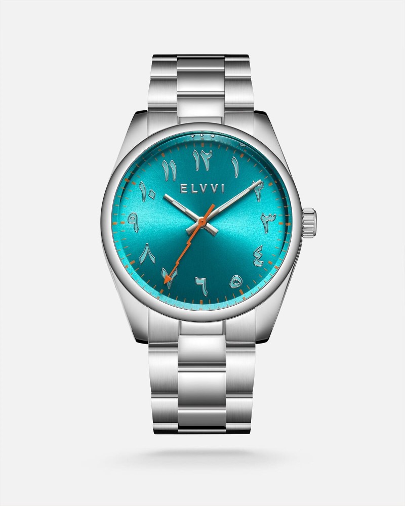 Men's watch in silver