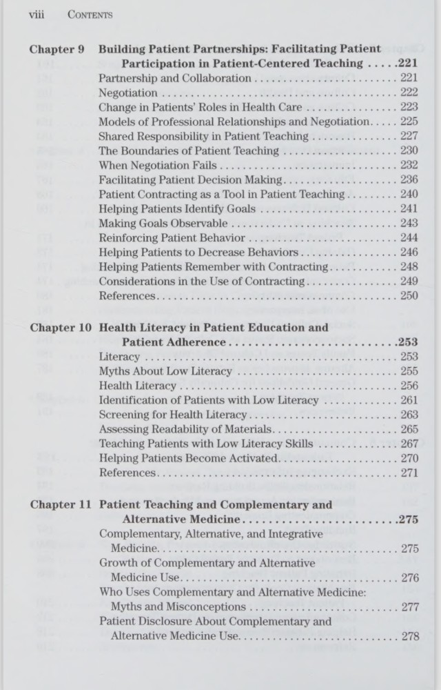 Effective patient education a guide to increased adherence Falvo, Donna R 2011 , Mass