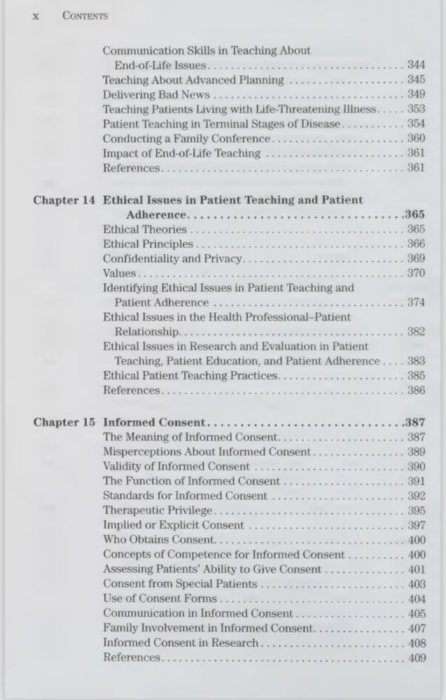 Effective patient education a guide to increased adherence Falvo, Donna R 2011 , Mass