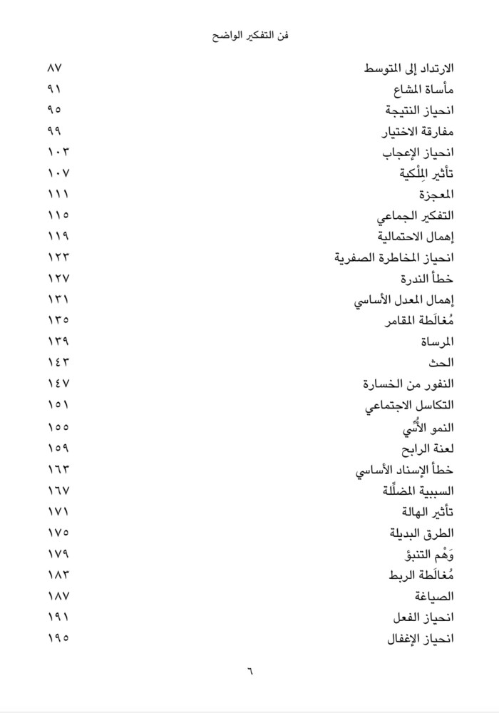 فن التفكير الواضح