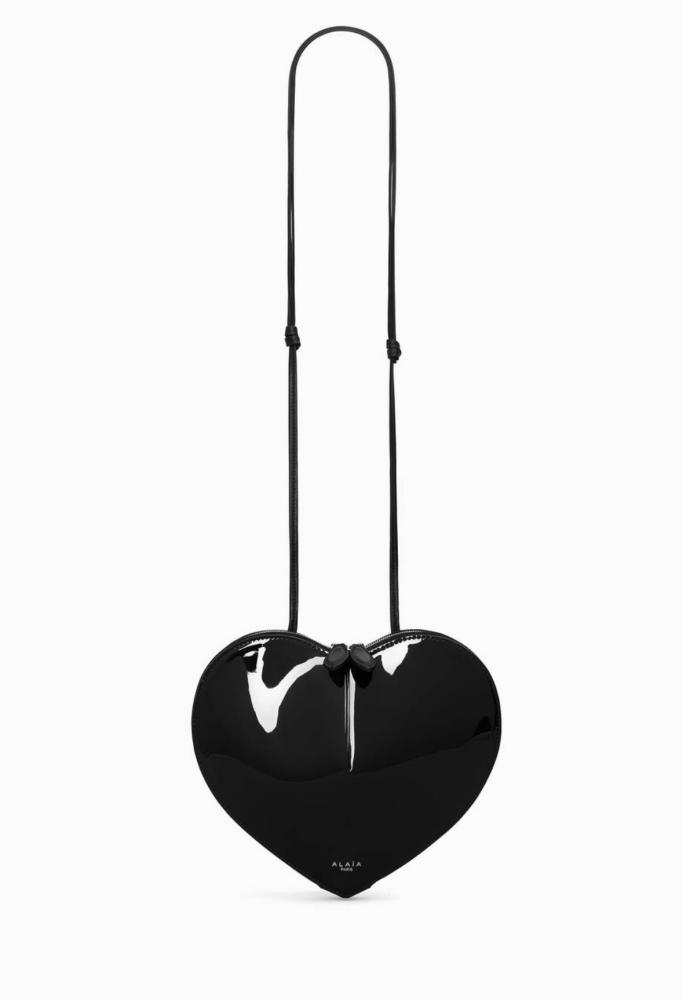 Shiny black ALAÏA bag