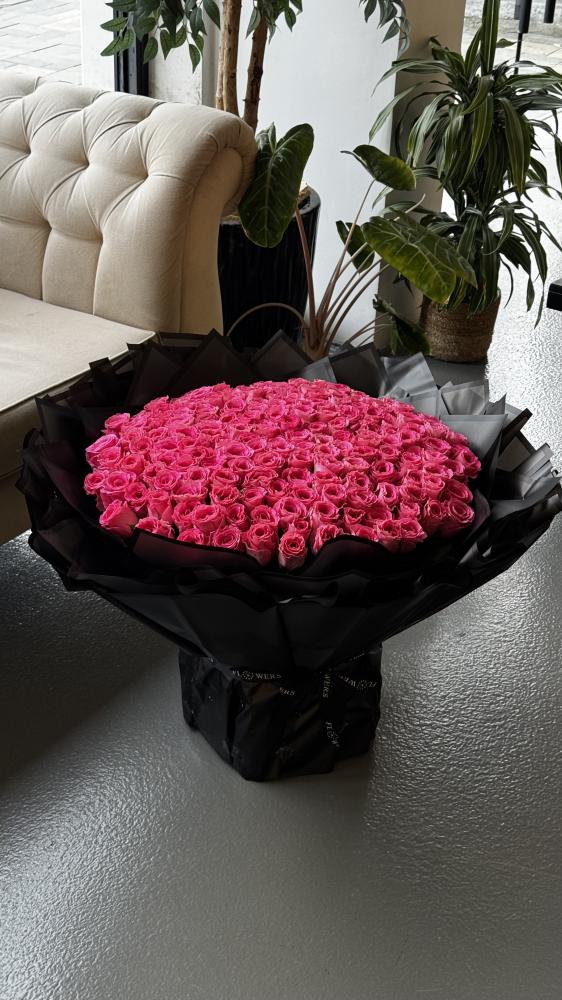 Big bouquet flowers