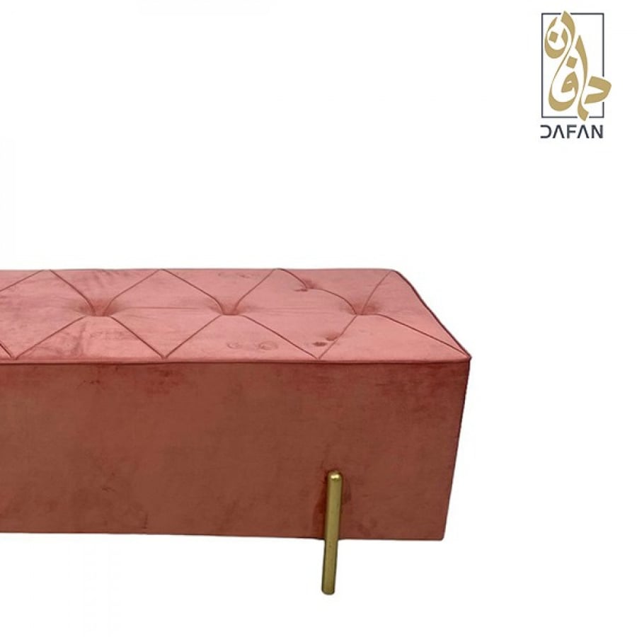 مقعد بنش قماش لون Pink (عرض خاص)