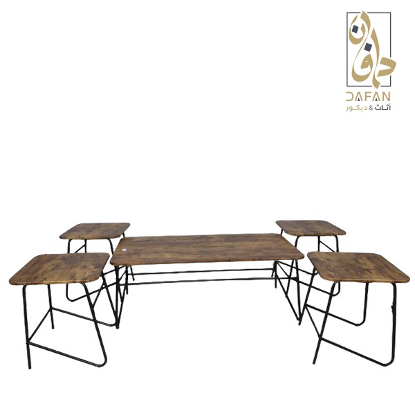 طقم طاولات 4+1