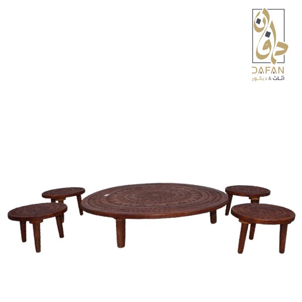 طقم طاولات أرضى هندى