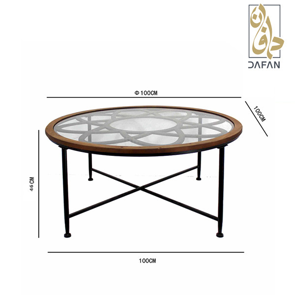 طقم طاولات كنب (1+4) لون BROWN