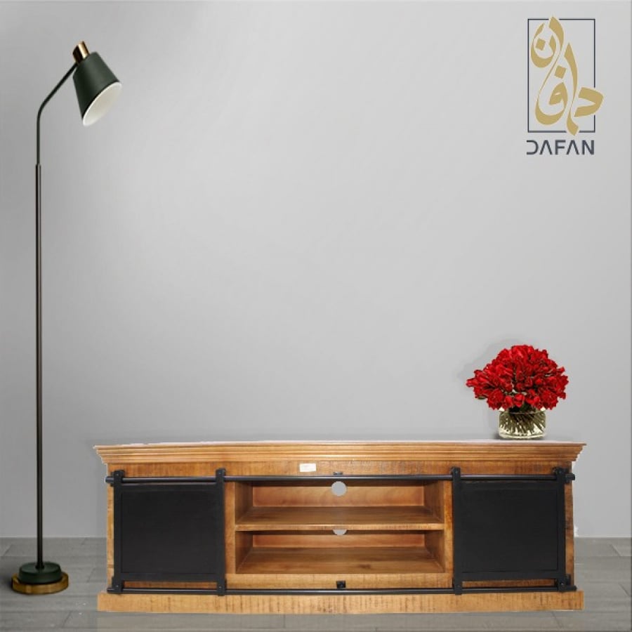 طاولة بلازما هندي خشب طبيعي