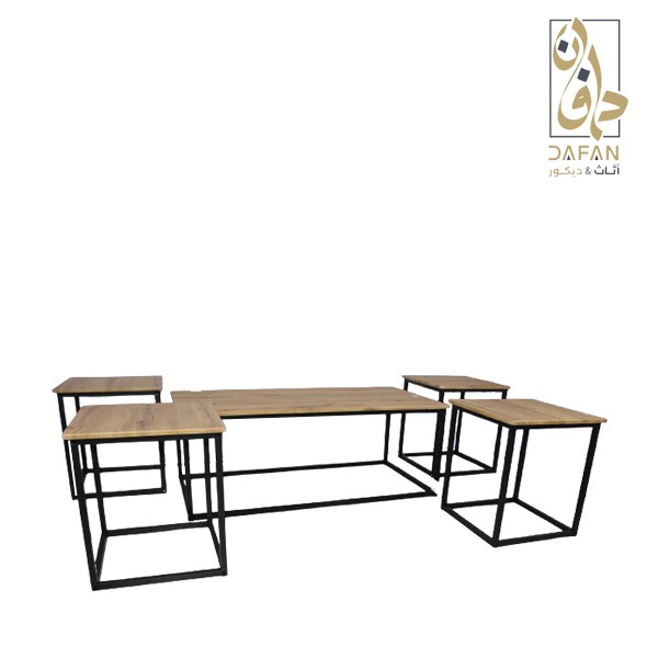 طقم طاولات 4+1